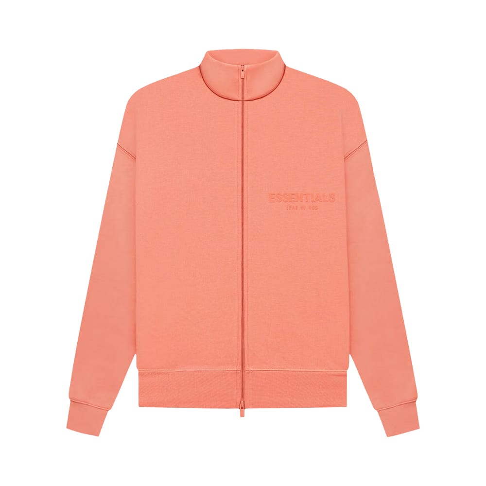 Fear of God Essentials Full Zip Jacket Coral