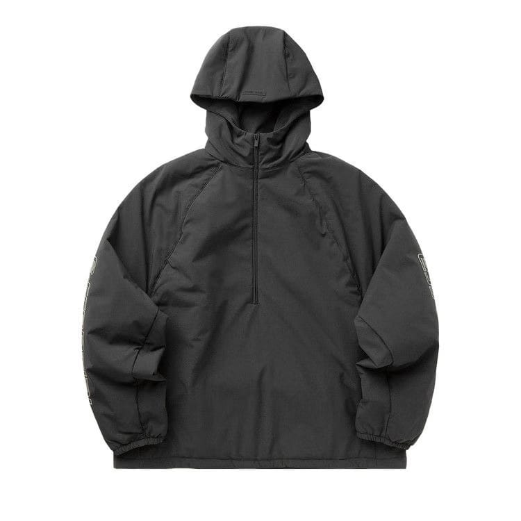 Fear of God Essentials Half Zip Anorak Vintage Black