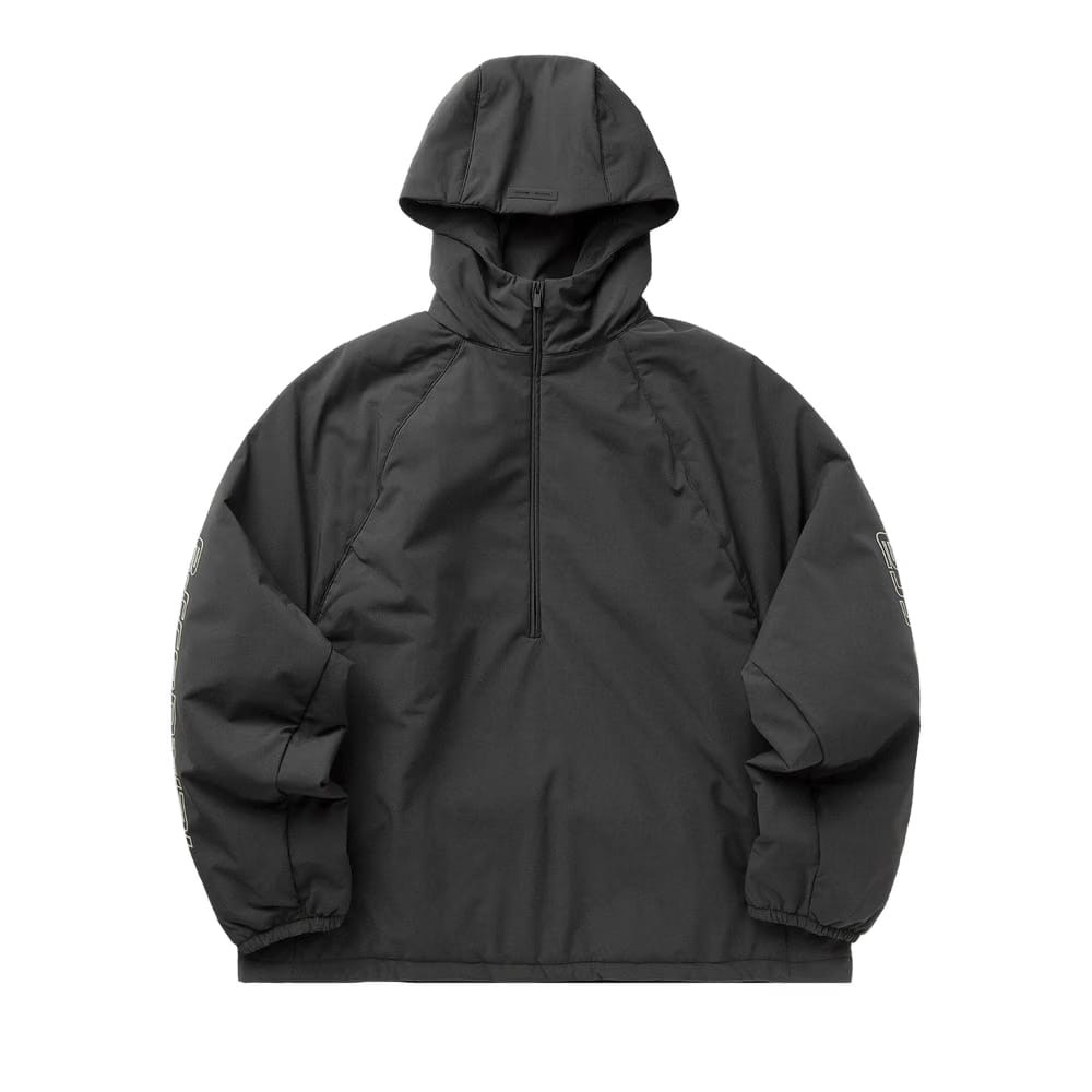 Fear of God Essentials Half Zip Anorak Vintage Black