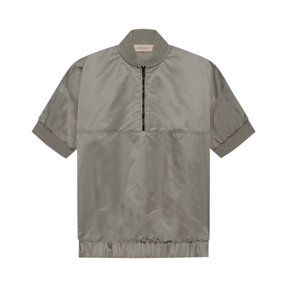 Fear of God Essentials Half Zip Pullover Desert Taupe