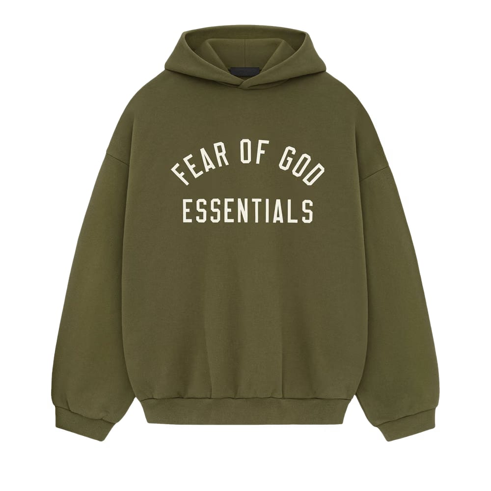 Fear of God Essentials Heavy Fleece Turtleneck Military