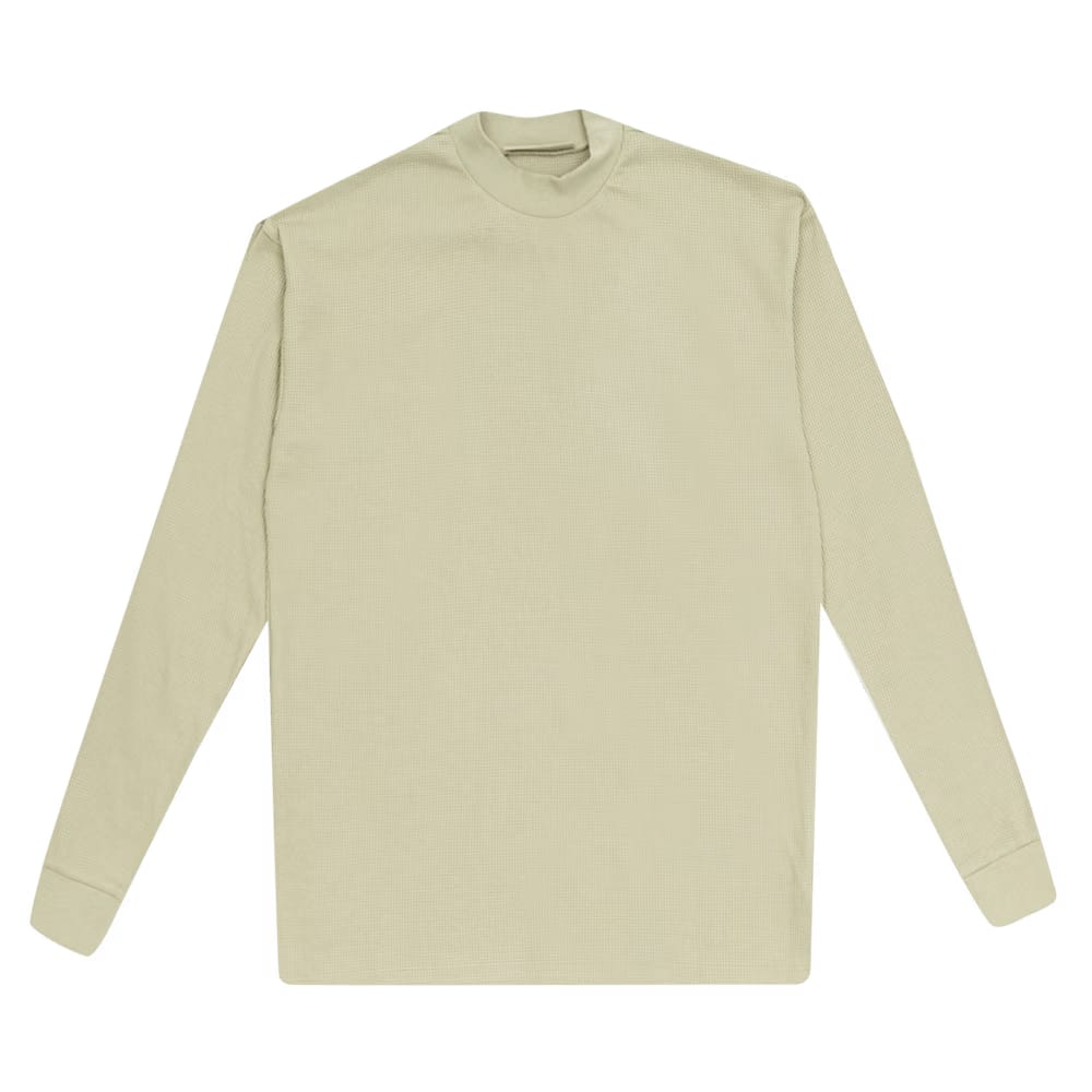Fear of God Essentials Kids Mockneck Waffle Seafoam