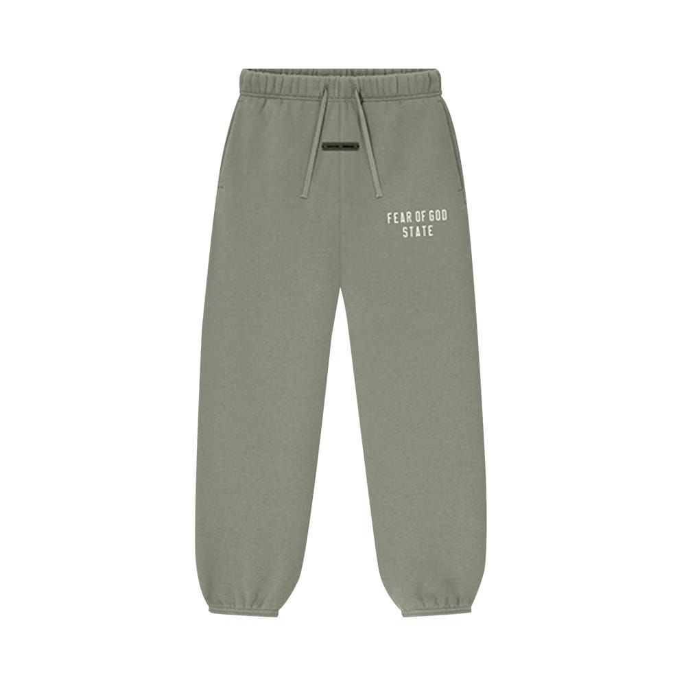 Fear of God Essentials Kids Classic Fleece Sweatpant Moss