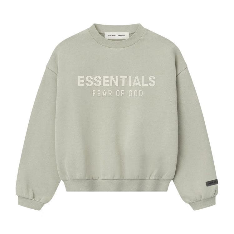 Fear of God Essentials Kids Fleece Crewneck Abbey Stone