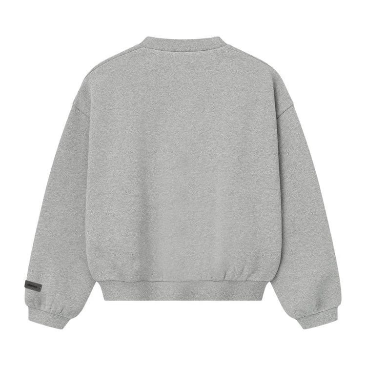 Fear of God Essentials Kids Fleece Crewneck Concrete Heather