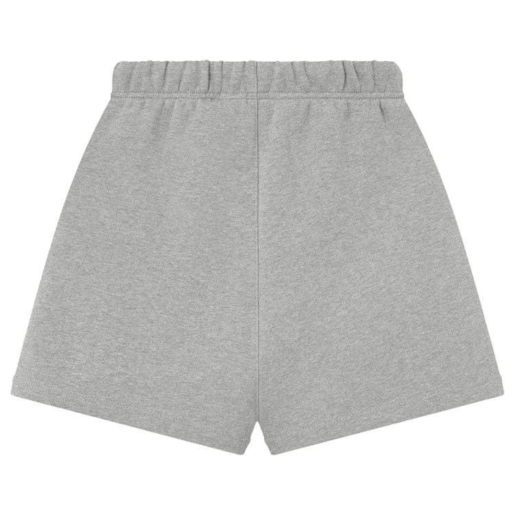 Fear of God Essentials Kids Fleece Soccer Shorts Cloud White