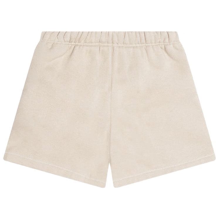 Fear of God Essentials Kids Fleece Soccer Shorts Timber
