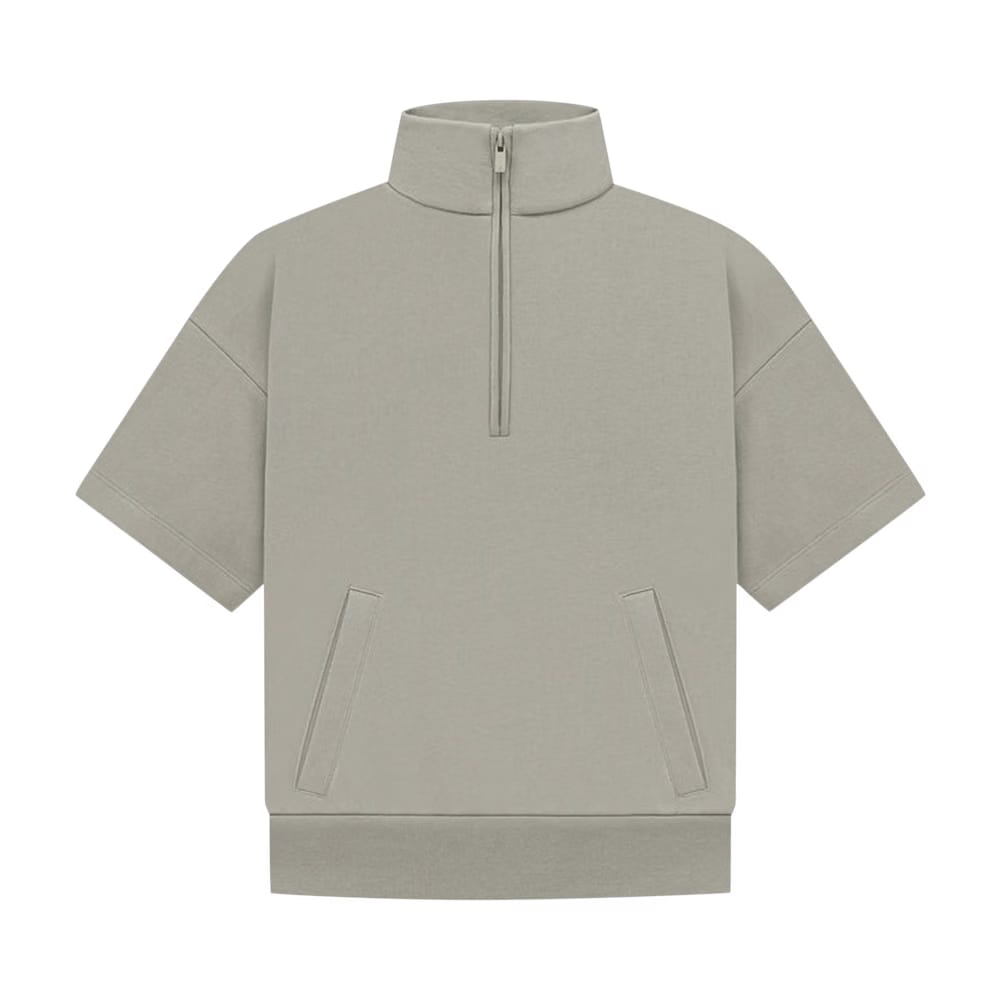 Fear of God Essentials Kids Half Zip French Terry Mockneck Seal