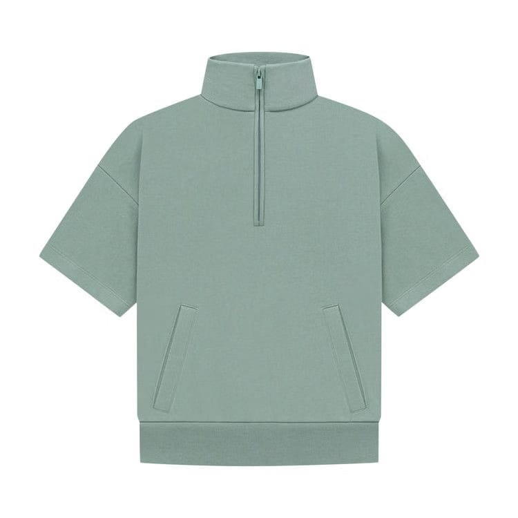Fear of God Essentials Kids Half Zip French Terry Mockneck Sycamore