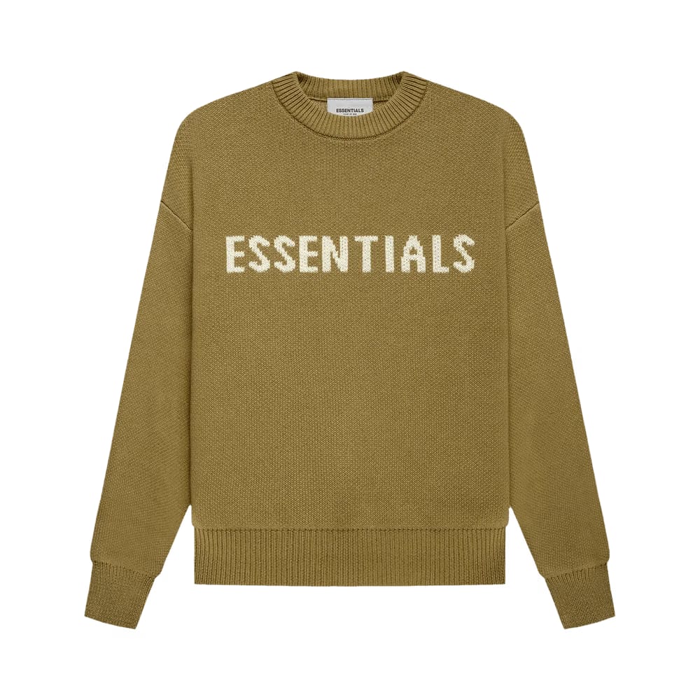 Fear of God Essentials Kids Knit Pullover Amber