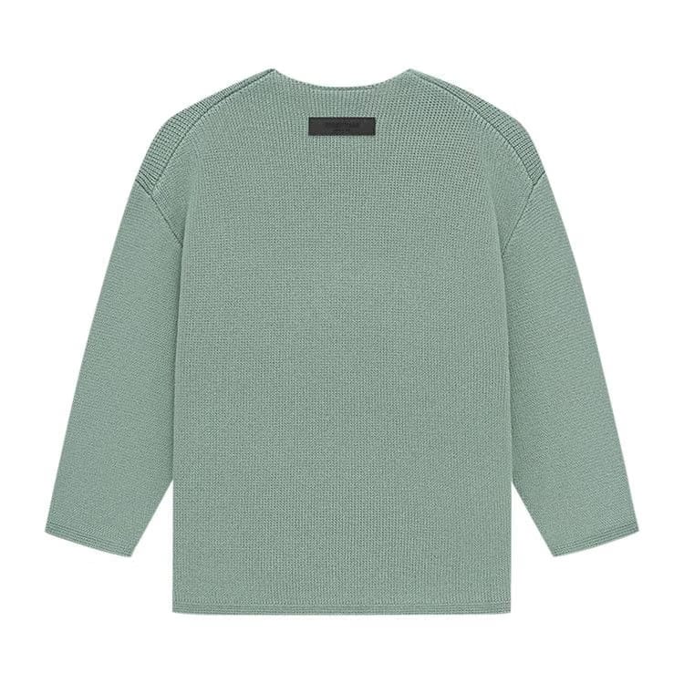Fear of God Essentials Kids Rawneck Knit Sweater Sycamore
