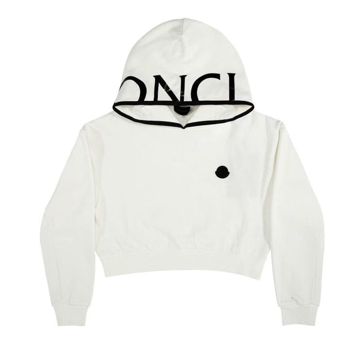 Moncler Maglia Con Cappuccio Hoodie White