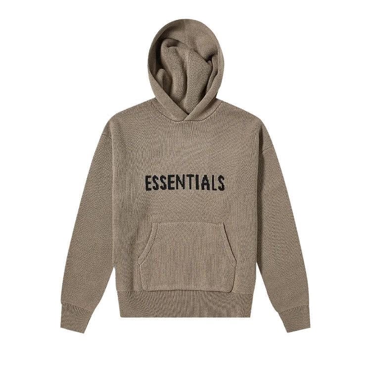 Fear of God Essentials Knit Sweater Taupe