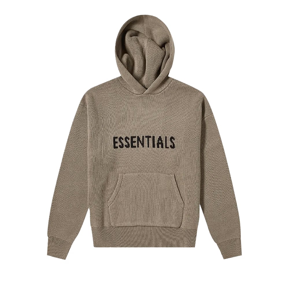 Fear of God Essentials Knit Sweater Taupe
