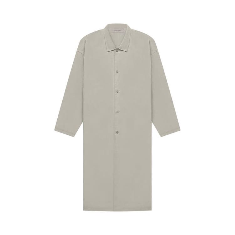 Fear of God Essentials Long Coat Smoke