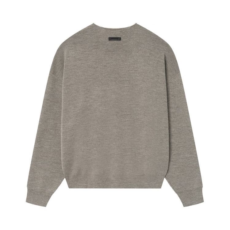 Fear of God Essentials Merino Crewneck Sweater Homestead Heather