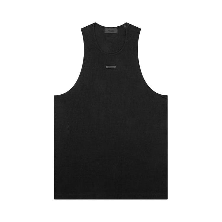 Fear of God Essentials Ribbed Tank Black