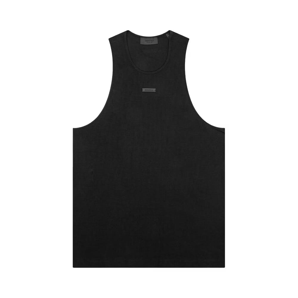 Fear of God Essentials Ribbed Tank Black