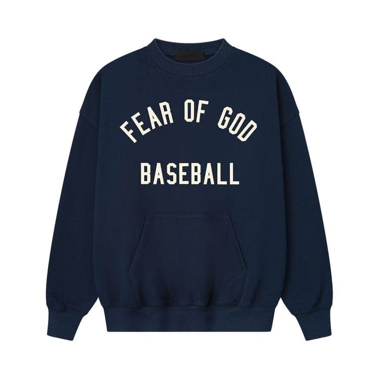 Fear of God Essentials MLB Sport Crewneck Midnight Navy