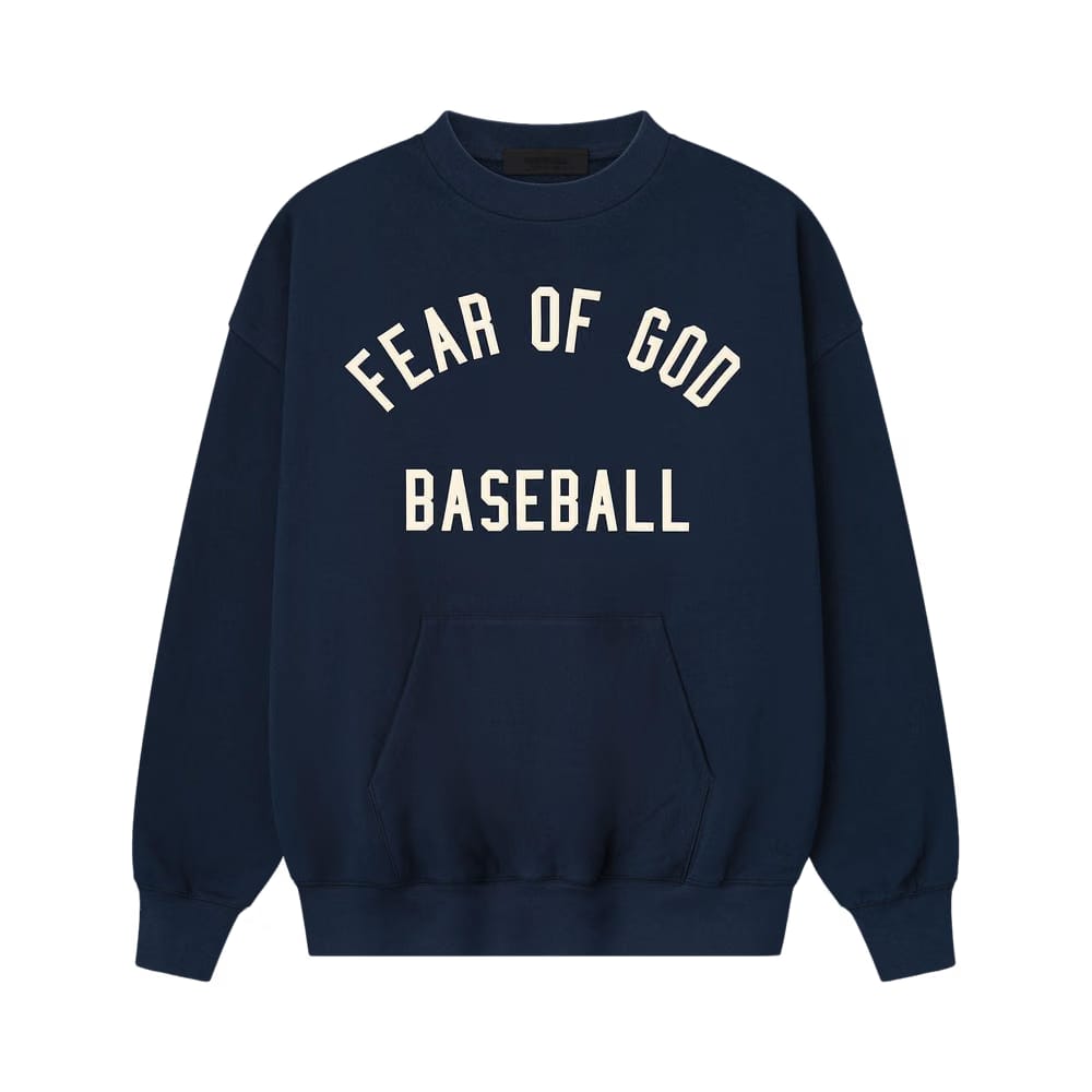 Fear of God Essentials MLB Sport Crewneck Midnight Navy