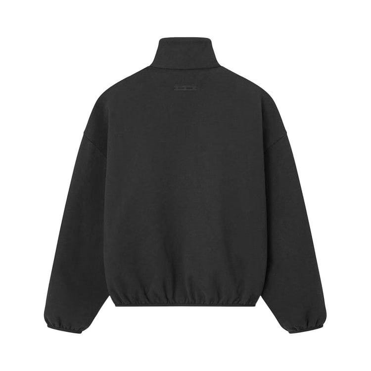 Fear of God Essentials Modern Track Jacket With Piping Jet Black/Cloud White