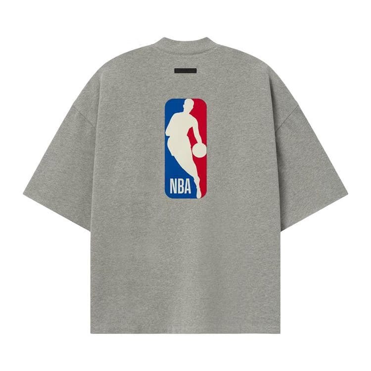 Fear of God Essentials NBA Zip Up Jacket Concrete Heather