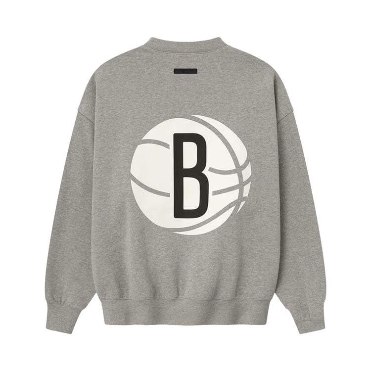 Fear of God Essentials Nets Sport Crewneck Warm Heather
