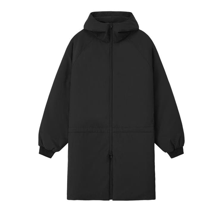 Fear of God Essentials Nylon Hooded Parka Vintage Black