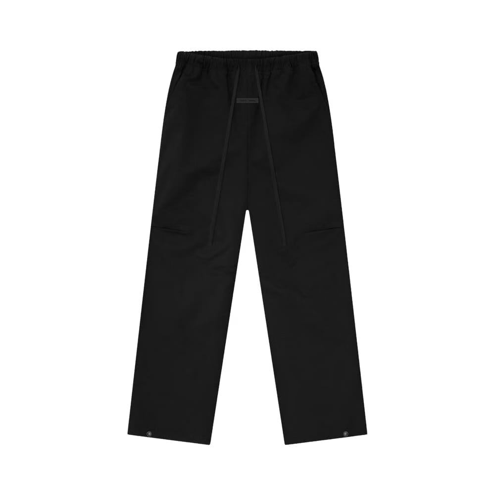 Fear of God Essentials Poly Twill Work Pants Jet Black