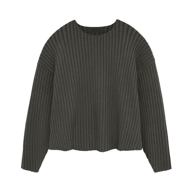 Fear of God Essentials Raw Neck Sweater Ink