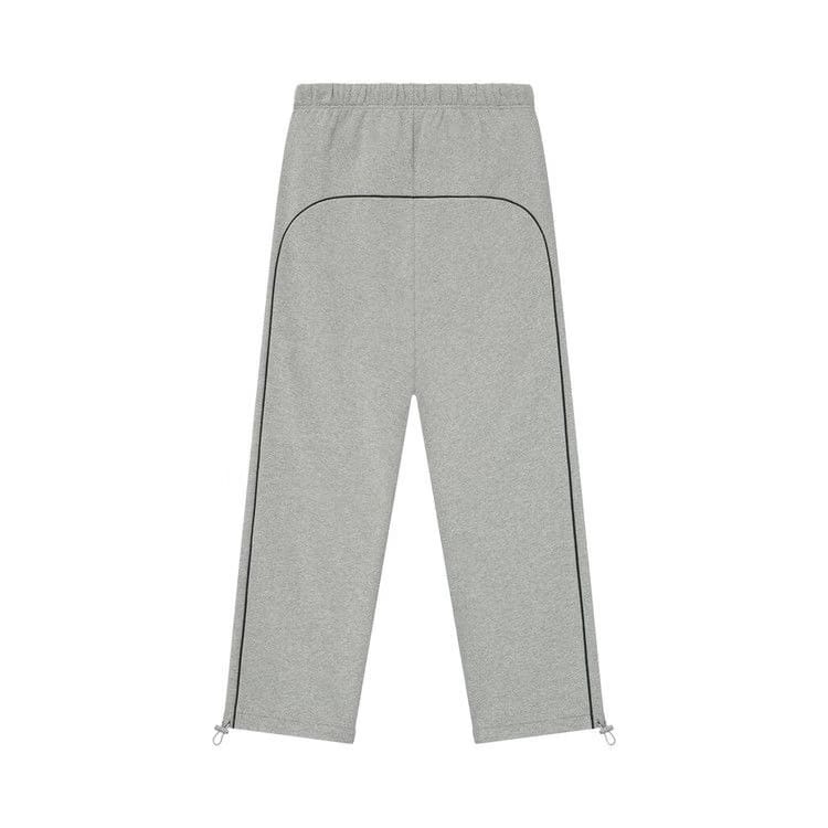 Fear of God Essentials Relaxed Fleece Sweatpant With Piping Concrete Heather/Black