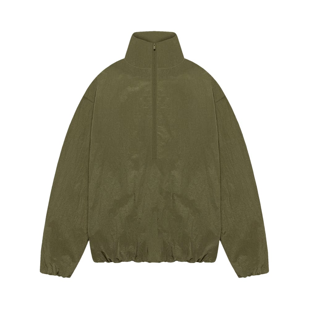 Fear of God Essentials Ripstop Halfzip Pullover Military