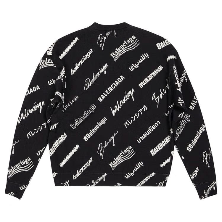 Balenciaga Crewneck Black/White