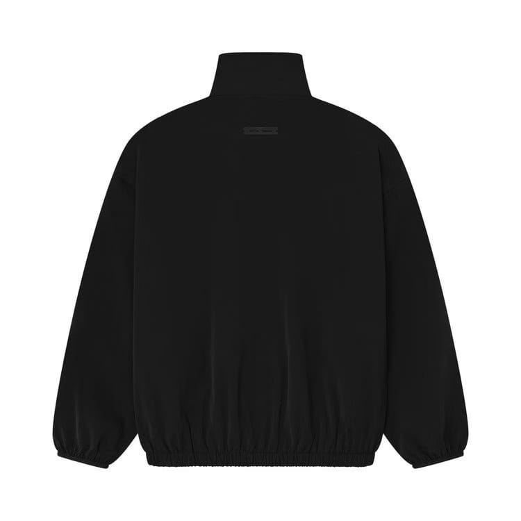 Fear of God Essentials Sporty Nylon Half Zip Jet Black