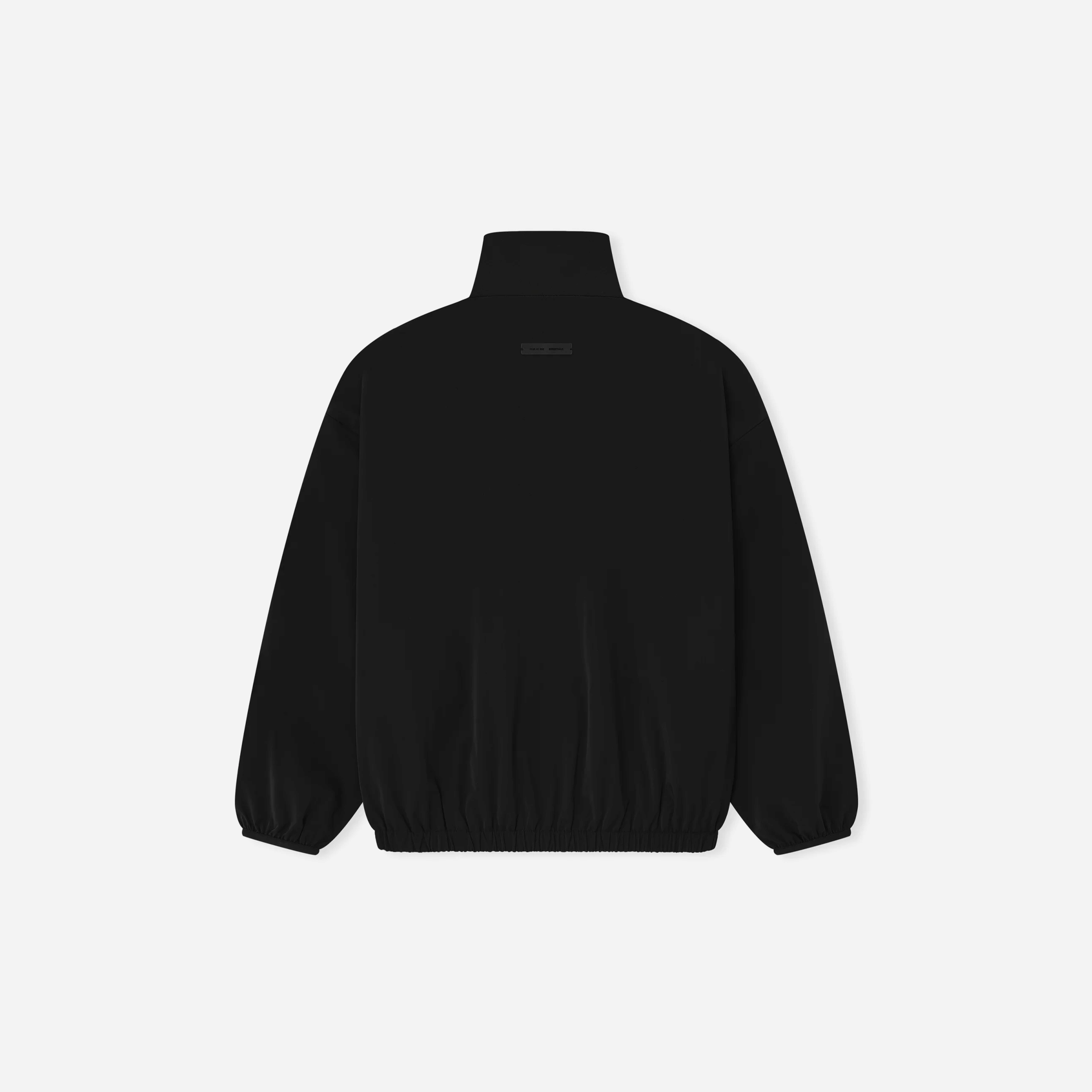 Fear of God Essentials Sporty Nylon Half Zip Jet Black