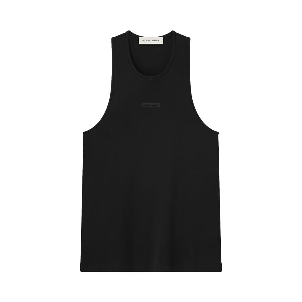 Fear of God Essentials Tank Jet Black