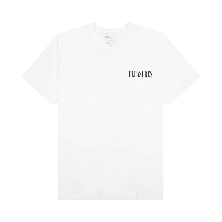 Pleasures Vertical T-Shirt White
