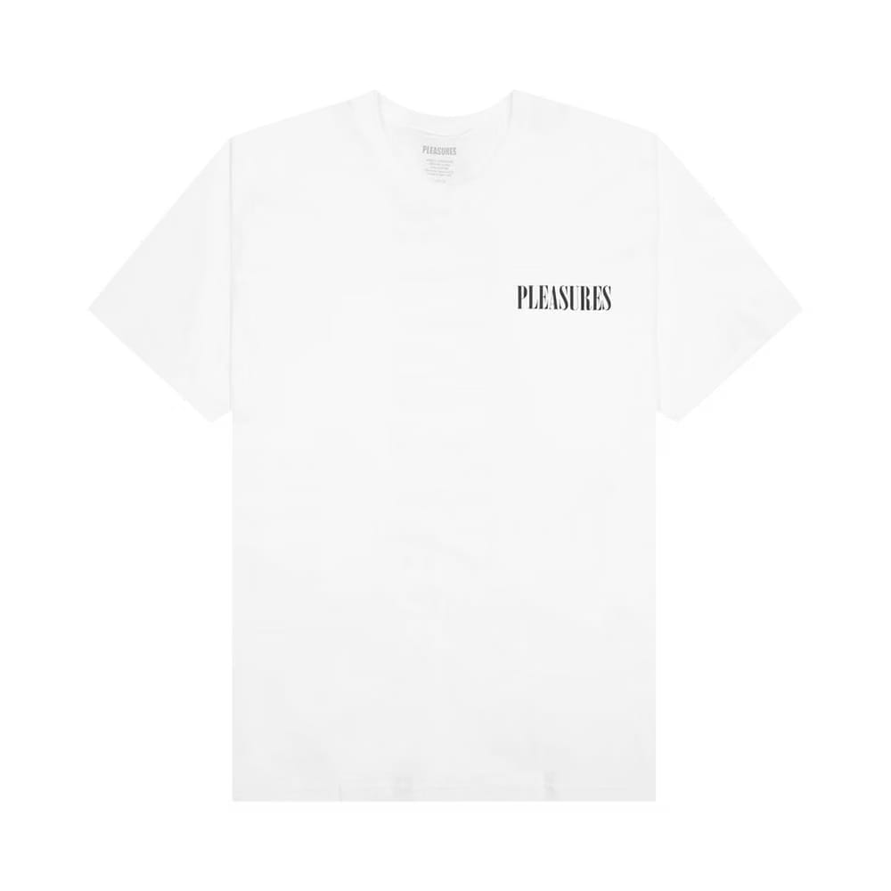 Pleasures Vertical T-Shirt White