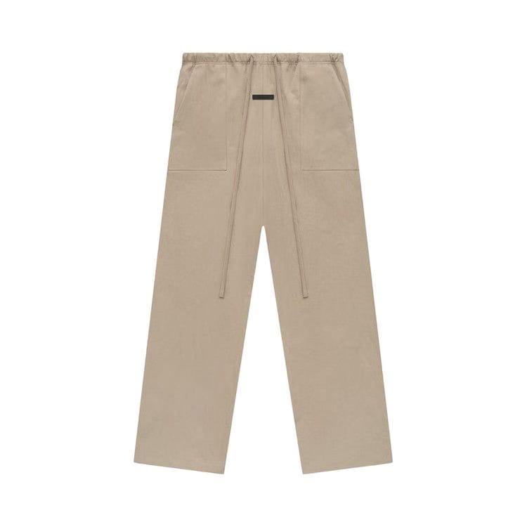 Fear of God Essentials Textured Nylon Utility Pants Desert Sand