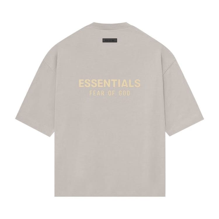 Fear of God Essentials V-Neck Silver Cloud