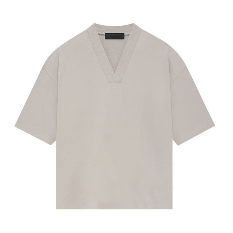 Fear of God Essentials V-Neck Silver Cloud