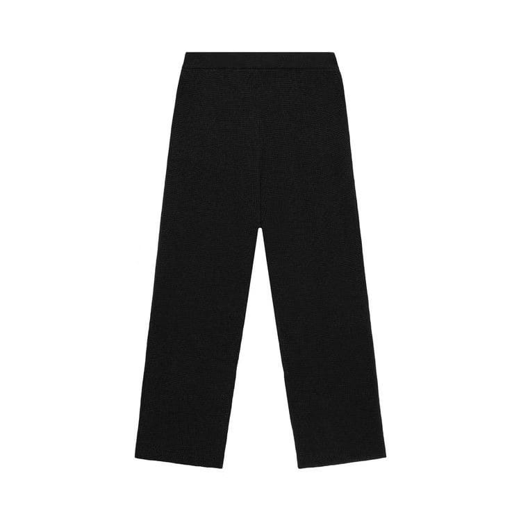 Fear of God Essentials Waffle Relaxed Pant Black
