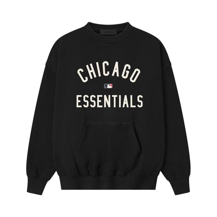 Fear of God Essentials White Sox Sport Crewneck Vintage Black