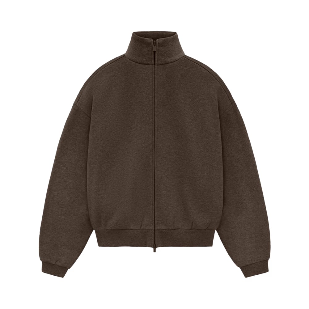 Fear of God Essentials Zip Up Jacket Heather Wood