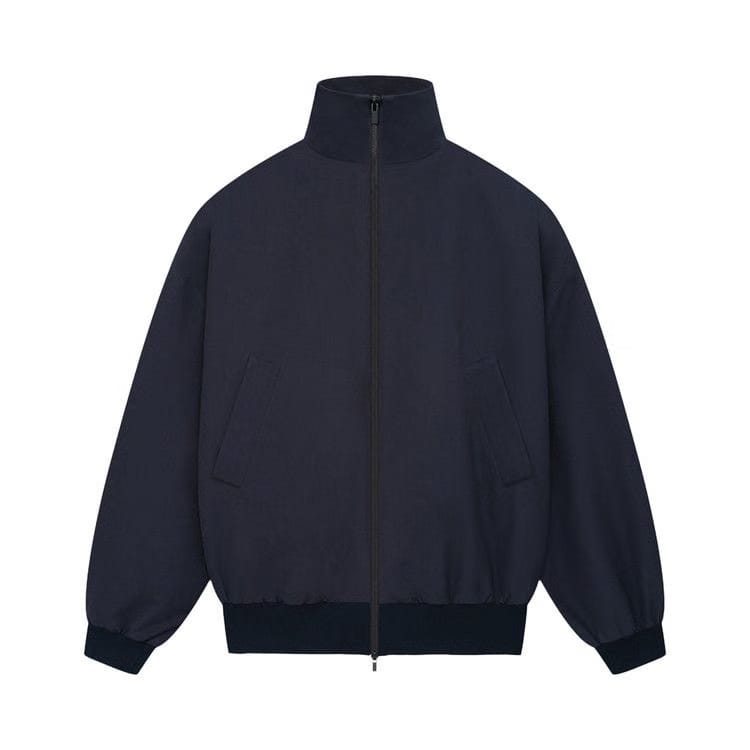 Fear of God High Neck Track Jacket Navy
