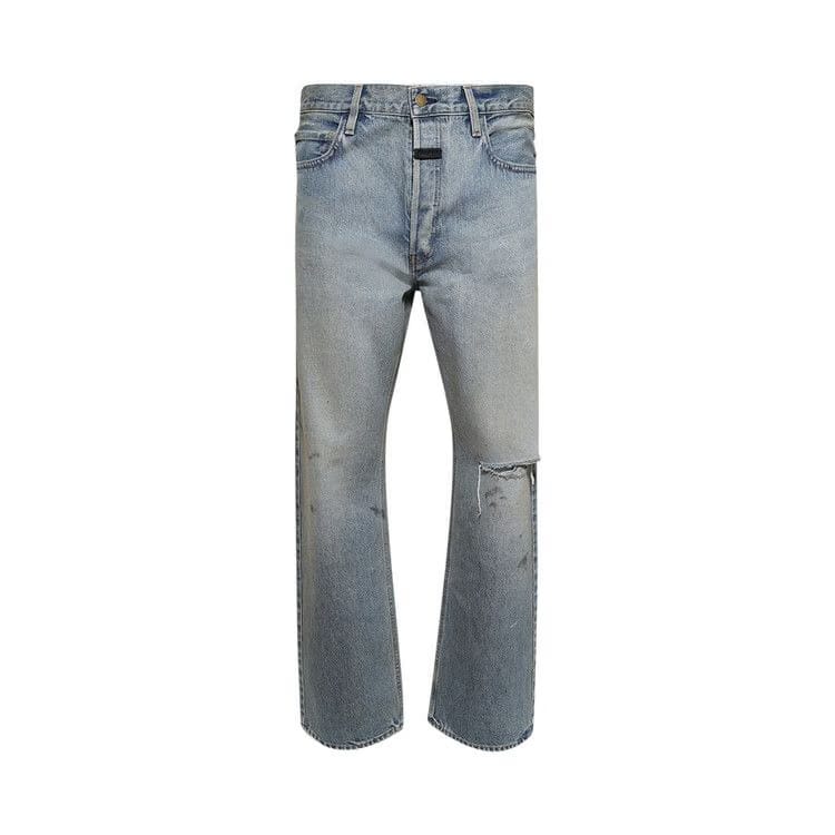 Fear of God Straight 5 Pocket Jean Light Indigo