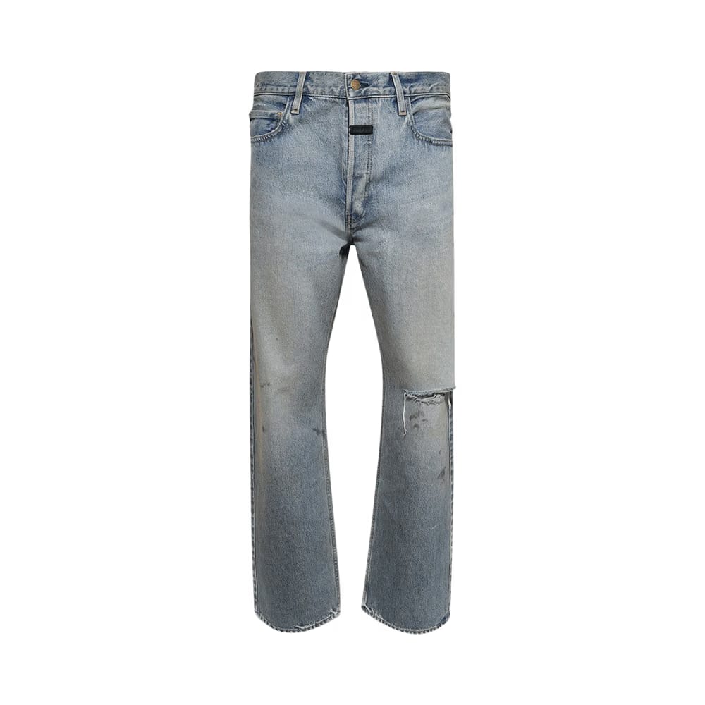 Fear of God Straight 5 Pocket Jean Light Indigo