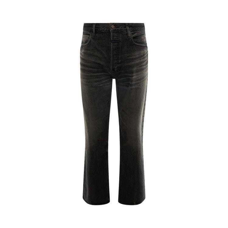 Fear of God Straight 5 Pocket Jean Worn Black