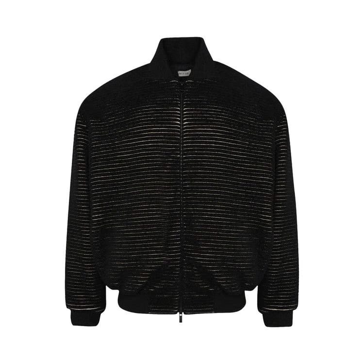 Fear of God Stripe Bomber Black