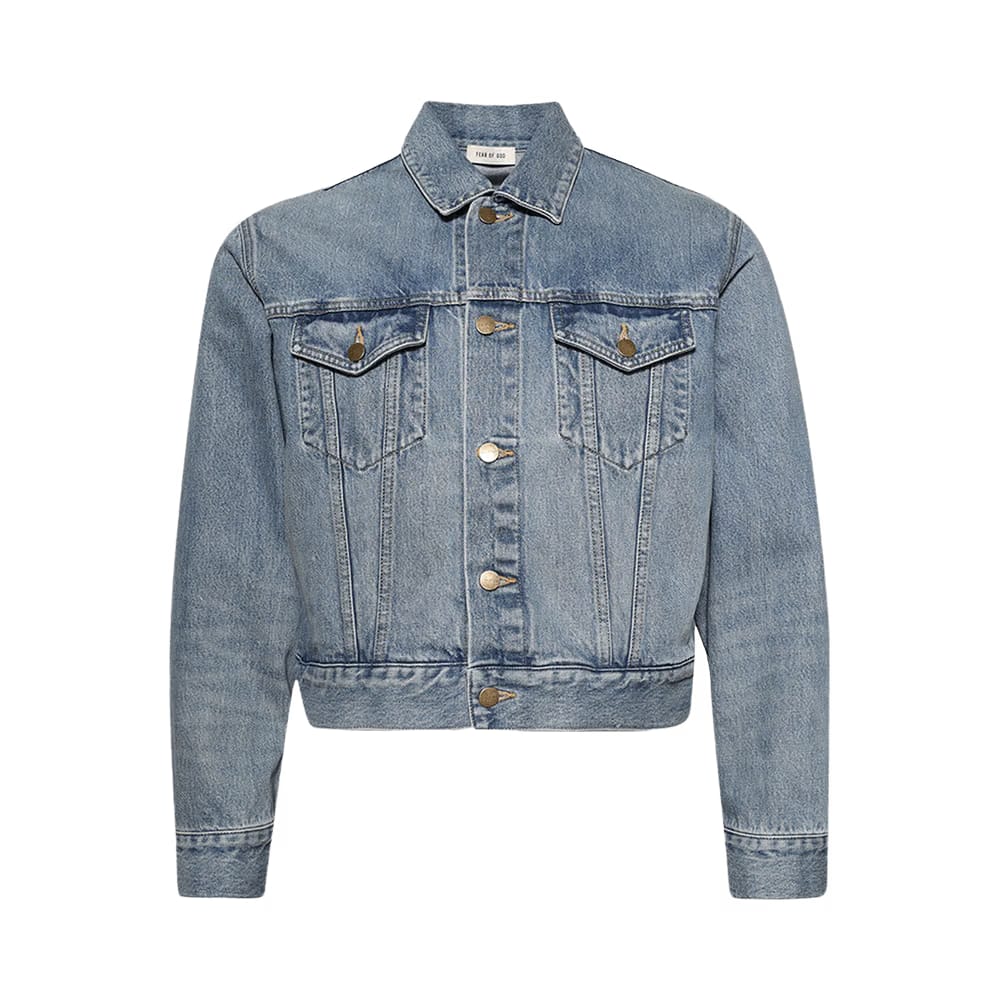 Fear of God Trucker Jacket Light Indigo